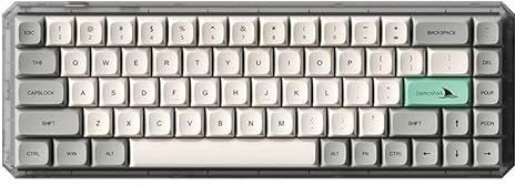 Darmoshark - K5 Light Luxury Version - Draadloos Gamingtoetsenbord - Geel