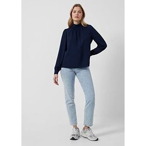 French Connection Dames Arina Overhemd Blouse, Blauw, XS, Blauw, XS