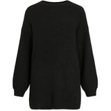 VILA - VILASSIA - Trui - Zwart - Wijde Pasvorm - Lange Mouwen