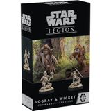 Star Wars Legion Logrey & Wicket Commander Expansion | Battle Game voor twee spelers | Miniaturenspel | Strategiespel voor volwassenen en tieners | Leeftijden 14+ | Gemiddelde speeltijd 3 uur |