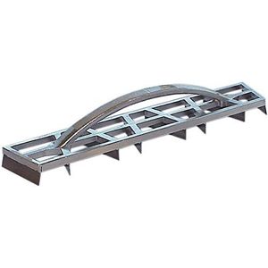 Haromac 18300500 aluminium rasp, gipserschaaf, met 8 messen, 450 x 85 mm