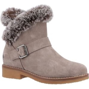 Hush Puppies Hannah Fashion Boot voor dames, Taupe, 39 EU