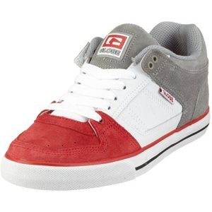 Globe Rage GBRAGE Sportschoenen voor heren, skateboarden, rood rood wit grijs 19570, 44 EU