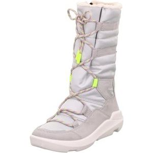 Superfit Mädchen TWILIGHT warm gefütterte Gore-Tex Stiefel, HELLGRAU/GELB 2500