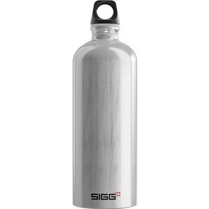 SIGG - Aluminium waterfles - Reiziger - Zwitsers ontwerp - met schroefdop - Lekvrij - Lichtgewicht - BPA vrij - 36oz