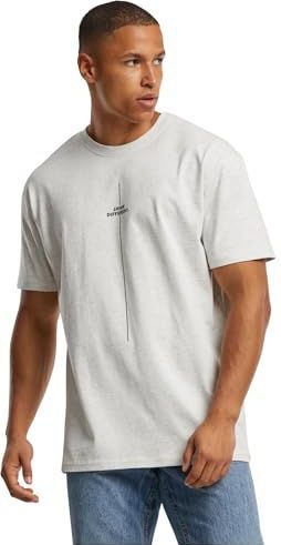 MERCHCODE - Mp0006978 - T-shirt - Pastel Grijs - Heavy Oversized