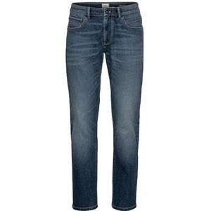 camel active Relaxed fit Woodstock stretch jeansbroek, ocean blue, 33W / 30L