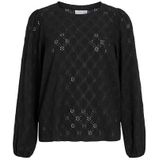 VILA Shirt 'VIAsta'  zwart