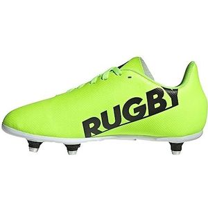 adidas Rugby Junior (SG), uniseks laarzen voor kinderen en jongens, Lucid Lemon Core Zwart Ftwr Wit, 28 EU