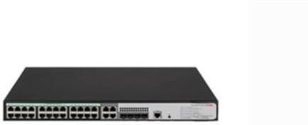 H3C - S5120V3-28P-HPWR-L3 Switch - Zwart - EU-stekker - 28 Poorten