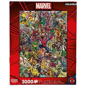 AQUARIUS Marvel Spider-Man Villains Puzzel (3000-delige legpuzzel) - Officieel gelicentieerde Marvel Comics Merchandise & Collectibles - Glare Free - Precision Fit - 32x45 inch
