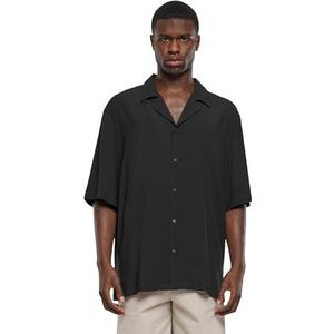 Loose Viscose Shirt - Zwart - 100% Viscose