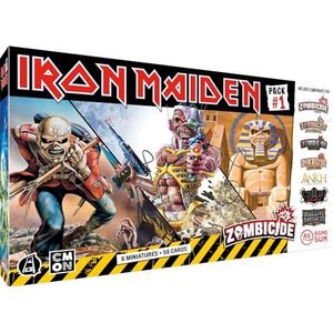 Asmodee Cmon Zombicide: Iron Maiden Pack #1 - Bordspellen - Bordspellen - Figuurspellen - Coöperatieve spellen vanaf 14 jaar - 1 tot 6 spelers - Franse versie