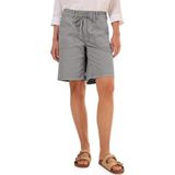 Cecil Dames Twill shorts in een verwassen look in Grijs, Gr: S