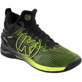 Kempa - Attack Mid - Handbalschoenen - Zwart/Fluo Geel - MATRYX 2.0