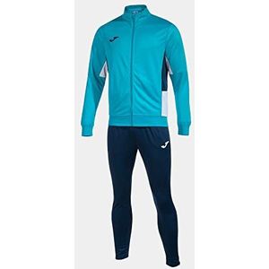 Joma Trainingspak Donau II turquoise fluor marineblauw wit