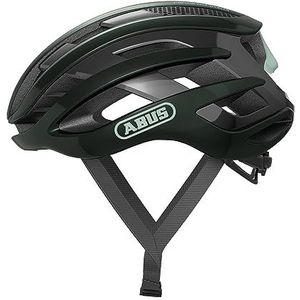 ABUS AirBreaker racefietshelm - high-end fietshelm voor professionele wielersport - voor mannen en vrouwen - groen, maat M