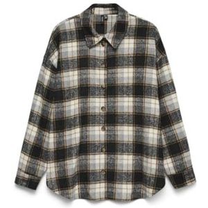 Vmnaya L/S Shirt WVN Ga, zwart, M