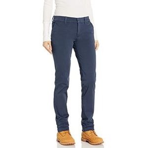 VF Dickies UK Vrouwen perfecte vorm rechte keperstof broek werk nut, gespoeld marine, 12/31 Regular