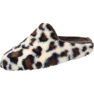 Manitu Home Dames 320279-00 pantoffels, Multi, 36 EU, Meerkleurig, 36 EU