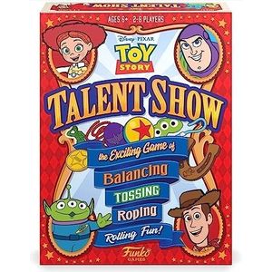 Funko Games Funko Signature: Disney Toy Story Talent Show - Lichtstrategie bordspel voor kinderen en volwassenen (10+) - 2-4 spelers - verzamelbaar vinylfiguur - cadeau-idee