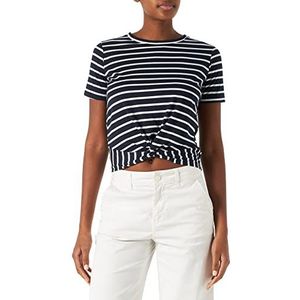 LTB Jeans Nopema T-shirt voor babymeisjes, Navy White Stripes 4300, XXL