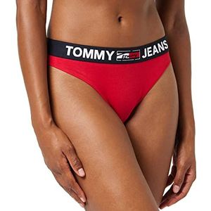 Tommy Hilfiger Bikini-stijl ondergoed voor dames, Primair Rood, S