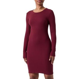 Bestseller A/S Pctegan Ls Jurk voor dames, tawny port, M