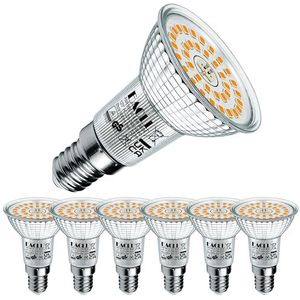 EACLL - E14 LED Lampen - Warm Wit - 6W - 6-pack - Energiezuinige Verlichting