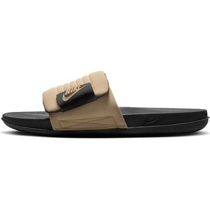 Nike Offcourt Adjust Slides voor heren, zwart/kaki-zwart, EU 47,5, Black Khaki Black, 47.5 EU