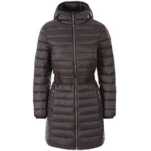 Trespass - Santuzza - Donsjack - Zwart - Gevoerd met Windschermen en Capuchon