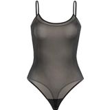 Teyli - Elegante Bodysuit - Zwart - Mesh Top - Body voor Dames