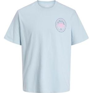 JACK & JONES Shirt  navy / lichtblauw / rosa