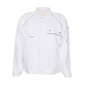 Planam werkjas Canvas 320, maat 106, 1 stuks, zuiver wit, 2112106