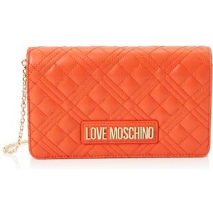 Love Moschino JC4079PP0ILA0459, schoudertas voor dames, oranje, Oranje