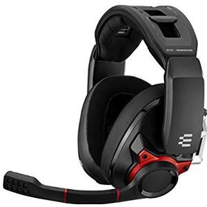Sennheiser GSP 600 over-ear gamingheadset met ruisonderdrukking - rood/zwart