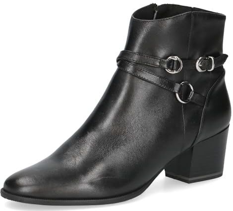 Caprice - 9-25303-45 - Enkellaarsje - Zwart - G-breedte