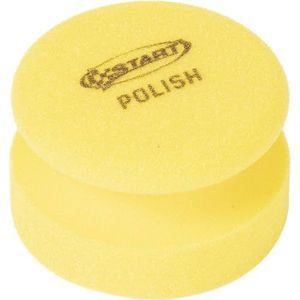 Start Ergonomische polijstapplicator 1 stuk antikrasspons met een diameter van 8,5 cm