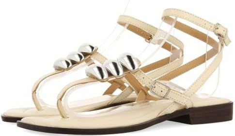 Gezondheidsslippers - Platte Sandalen - Leer