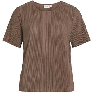 VILA - VIPlisa - Blouse - Bruin