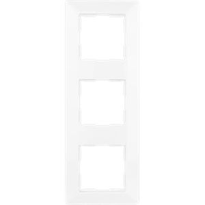REV - Quadro - Drievoudig Afdekraam - Wit - Kunststof