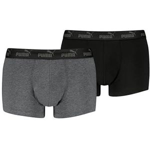 PUMA Men's Elements Trunk, grey combo, M (2-pack), Grey Combo, M