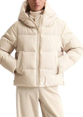 Regular fit donsjack met capuchon