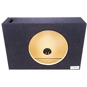 Bbox Single Vented 12 Inch Subwoofer Behuizing - Pro Audio Tuned Single Vented Car Subwoofer Boxes & Behuizingen - Premium Subwoofer Box Verbetert Audio Kwaliteit, Geluid & Bas - Nikkel Afwerking