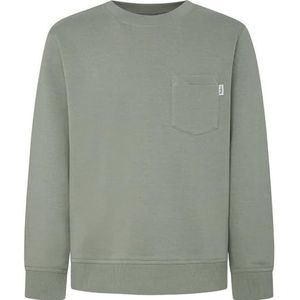Pepe Jeans Heren Mans Crew Sweatshirt, Groen (Palm Green), XS