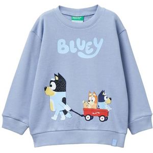 United Colors of Benetton Shirt G/C M/L, Blauw, 18 mesi