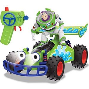 Dickie Toys RC Toy Story Crash Buggy, op afstand bestuurd speelgoed Toy Story 4, Toy Story voertuig met afstandsbediening, voor kinderen vanaf 4 jaar