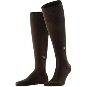 Burlington Heren Kniekousen Dublin M KH Katoen Lang eenkleurig 1 Paar, Bruin (Chocolate 5043) nieuw - milieuvriendelijk, 40-46