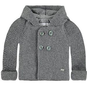 Bellybutton Kids Unisex baby gebreide jas 1572757, grijs (asfalt melange|grijs 8882), 86 cm