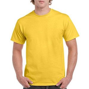 GILDAN T-shirt van zwaar katoen, stijl G5000 voor heren (pak van 10), Madeliefje, XXL